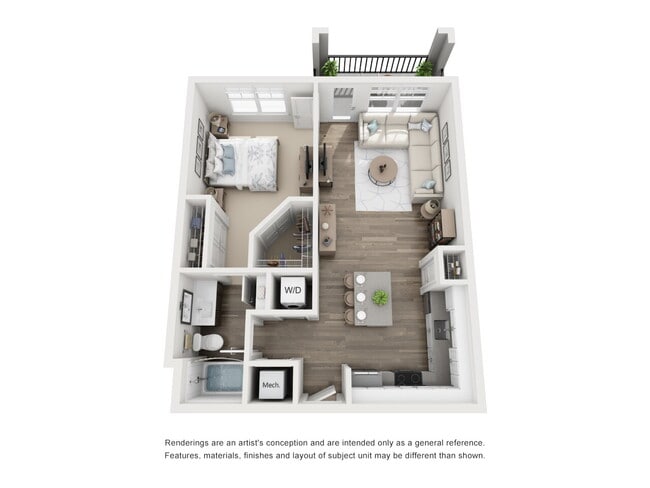 Floorplan - Residences at Westshore Marina