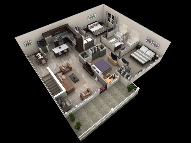 Floorplan - Springs At La Grange