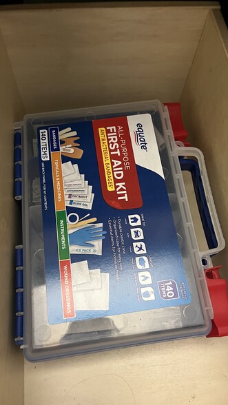 First aid kit - 19700 SW 103rd Ct