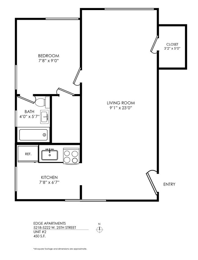 Floorplan - Edge Apartments