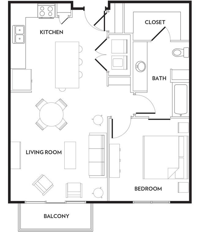 Floorplan - Rivera on Broadway Apartments