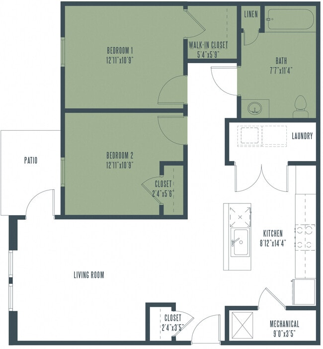 Floorplan - Tiffin Pointe