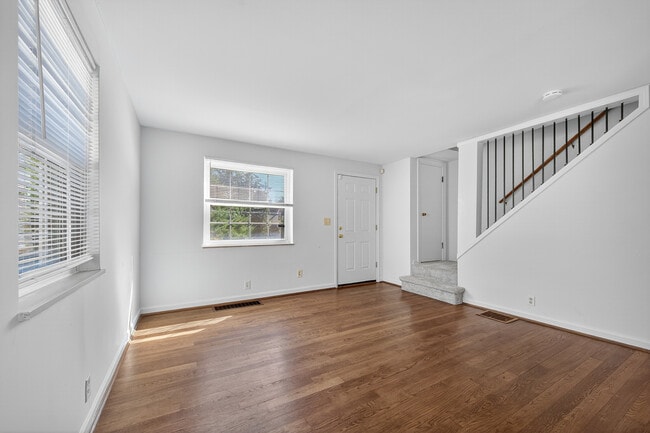 Two Town Living Room - Erie Townhomes