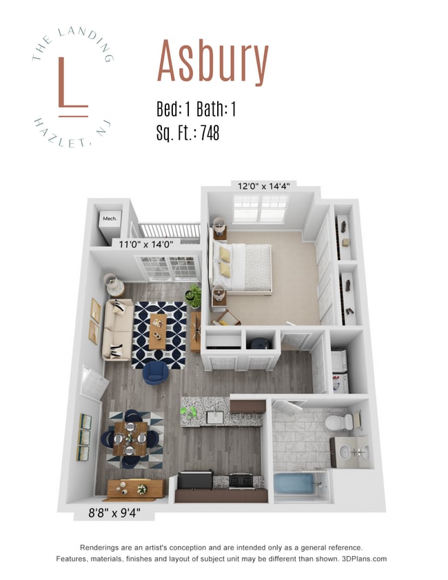 Floorplan - The Landing