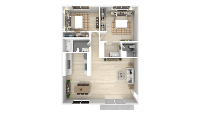 Floorplan - Latitude Apartments at Mission Valley