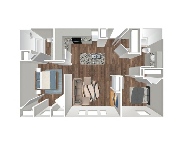 Floorplan - The Abali Apartments