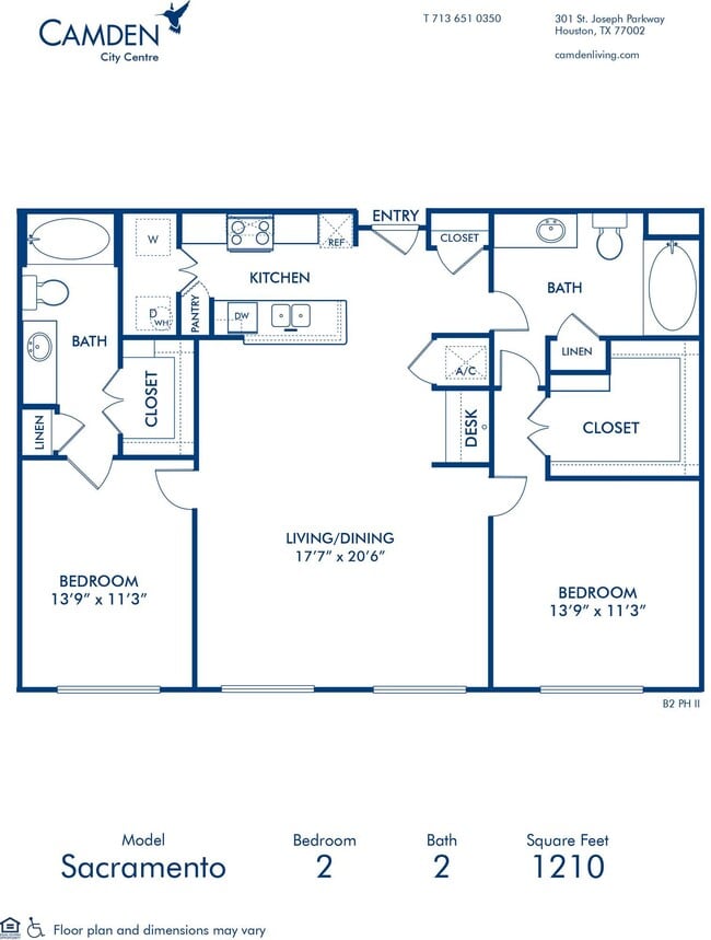 Floorplan - Camden City Centre