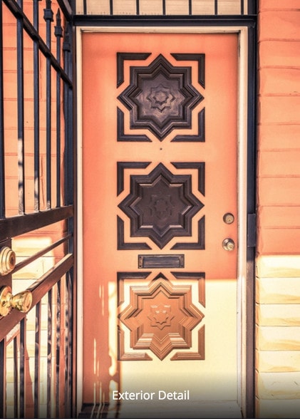Antique/ original front door restored - 1216 Florida Ave NE