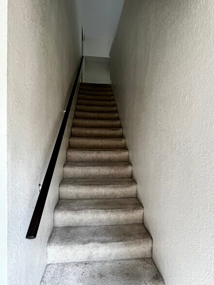 Stairs to unit - 6408 Raleigh St
