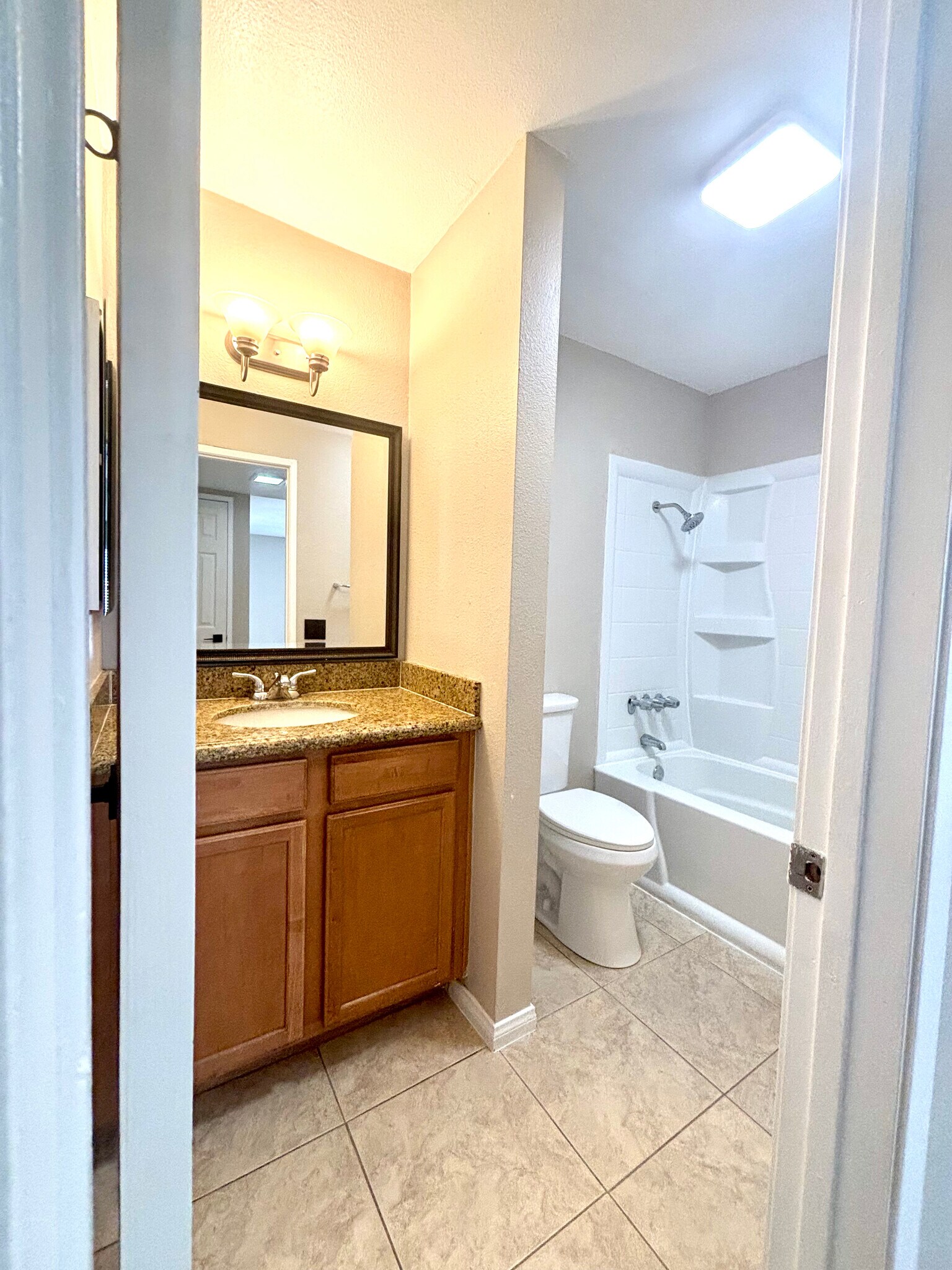 Bathroom sink and shower - 1339 Massachusetts Ave