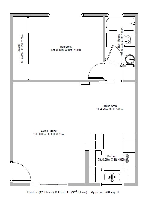 Units 7&18 - Casa Carlotta