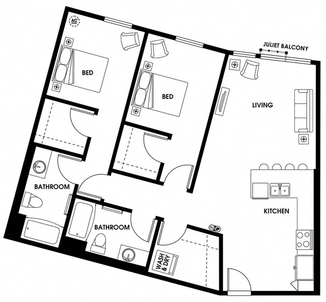 Floorplan - District Flats