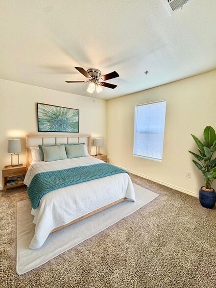 3 Bedroom Master Bedroom - Chance's Court Apartments