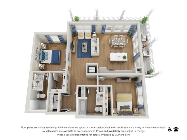 Floorplan - The Hudson at Cane Bay