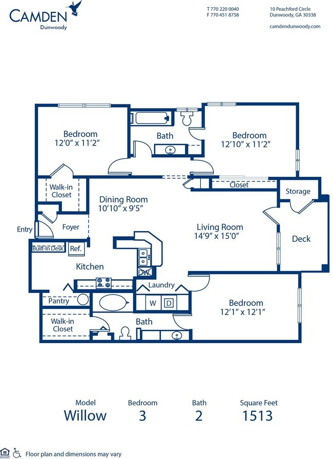 Floorplan - Camden Dunwoody