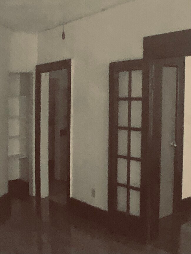 View from Front room of Bathroom and Bedroom Doors - 4413 John R St
