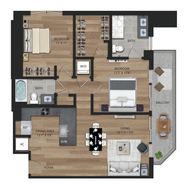 Floorplan - Bezel Miami Worldcenter