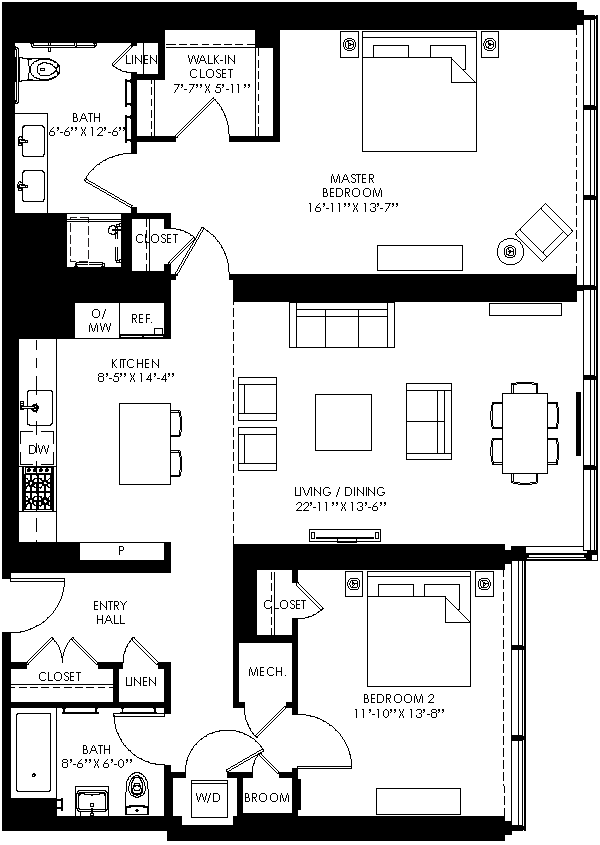 Floorplan - Apartments at Westlight