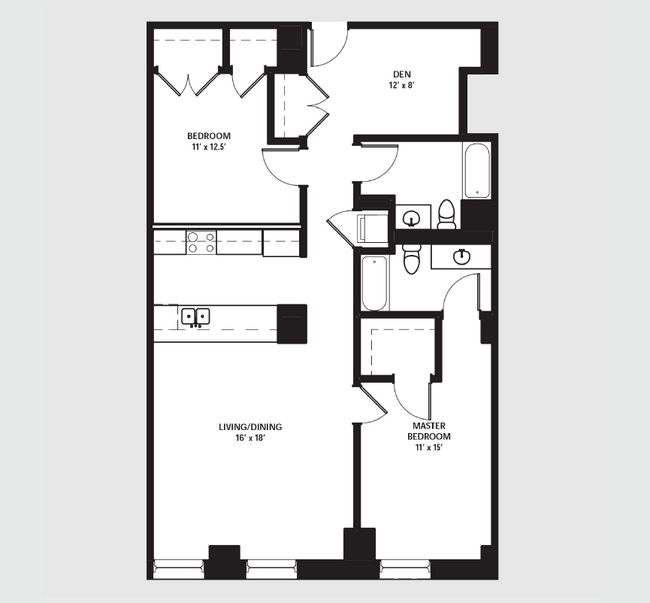 Floorplan - 850 Lake Shore Drive