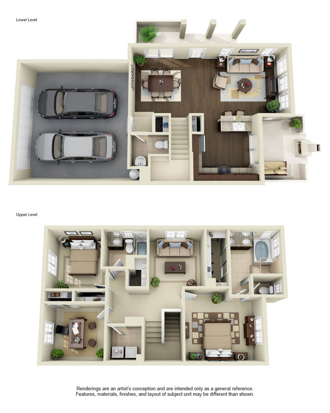 Floorplan - Townhomes at Lost Canyon