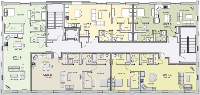 Floorplan - Lofts at 512 North Market