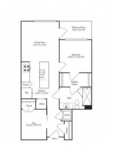 Floorplan - 1110 Key Federal Hill
