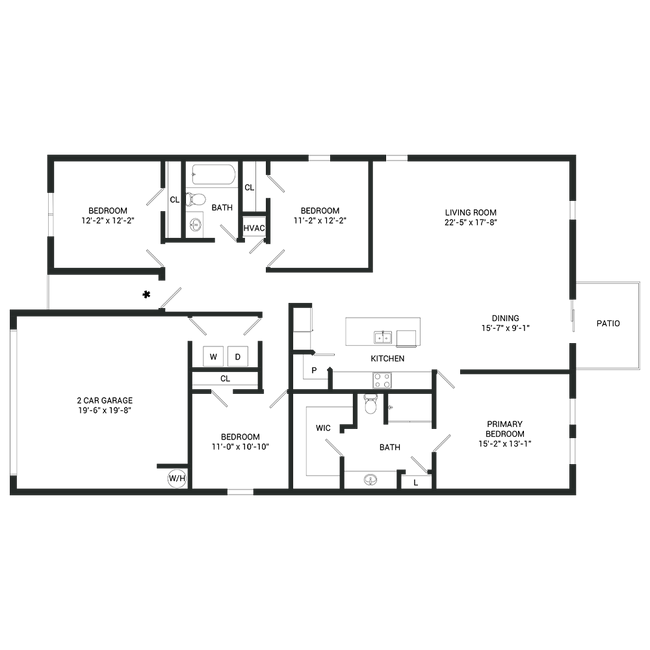 Floorplan - The Nexus at Kingsland Heights