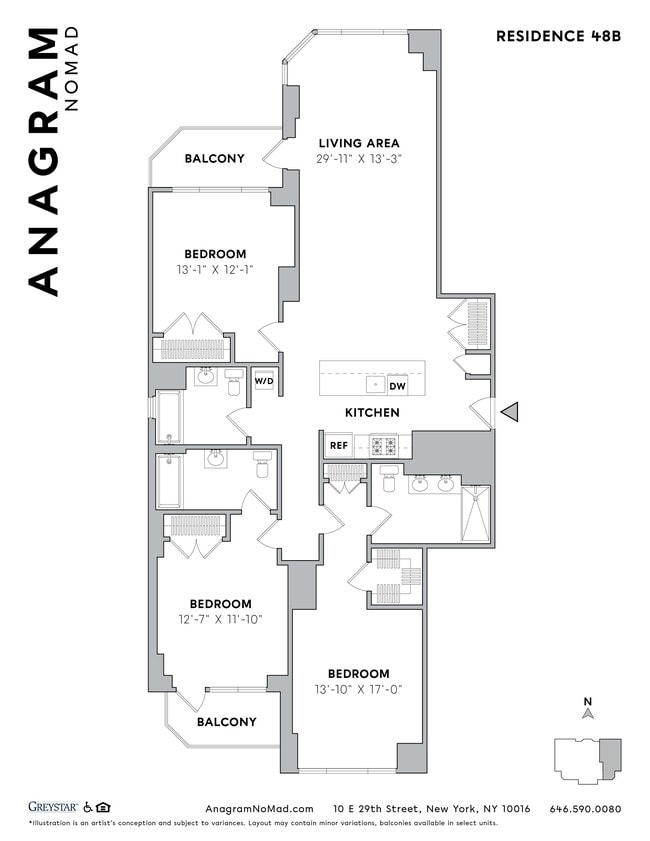 Floorplan - Anagram Nomad