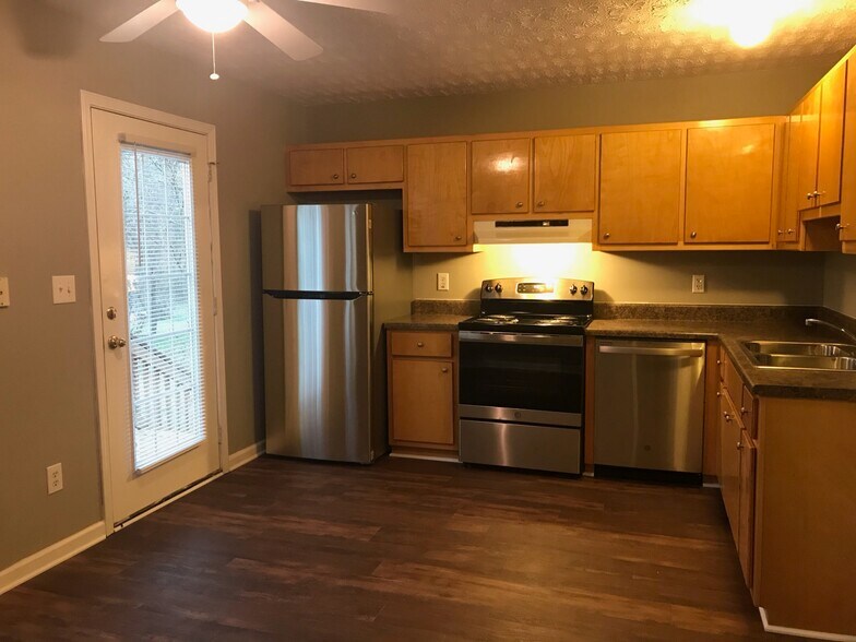 Kitchen with new stainless steel appliances - 216 Winters St