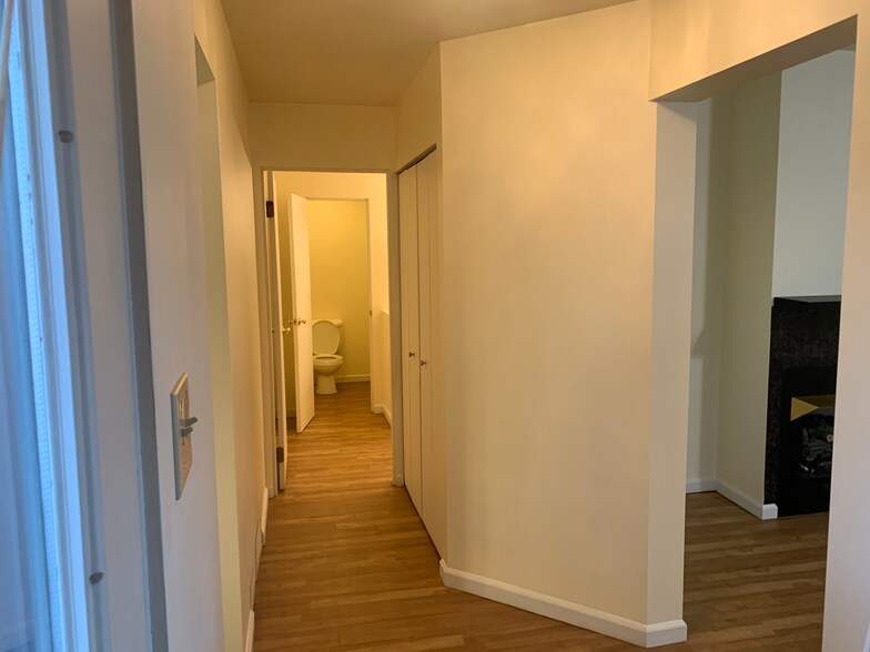 Hallway to bathroom - 365 E Maiden St