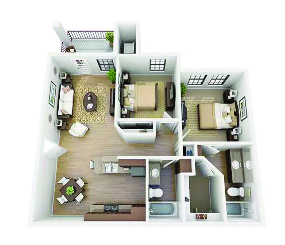 Floorplan - The Bradford