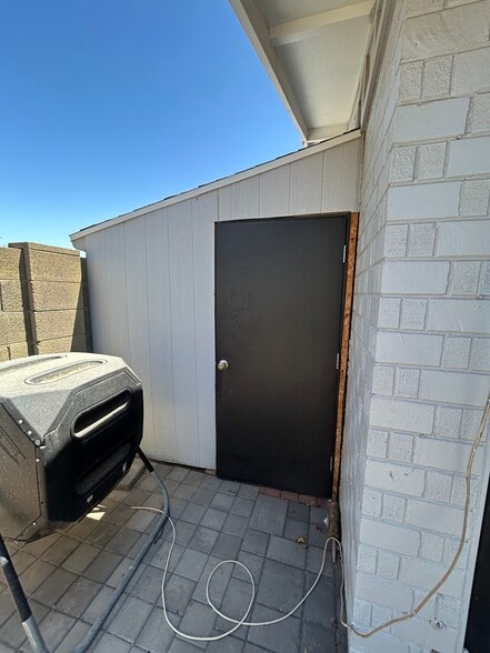 Extra Storage Shed on Side of House - 8226 E Mitchell Dr