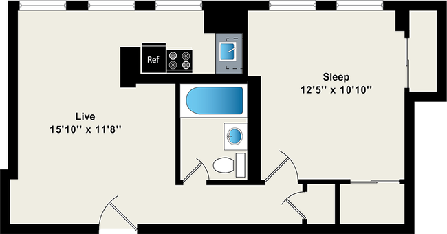 Floorplan - Reside on Wellington