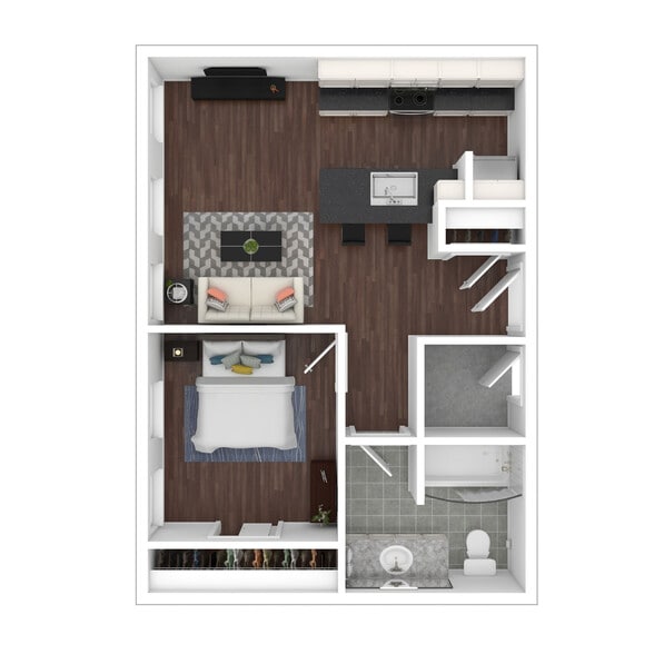 Interior Photo - Lofts at Globe Mill