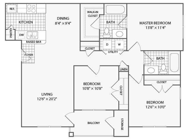 Floorplan - Parkways on Prairie Creek