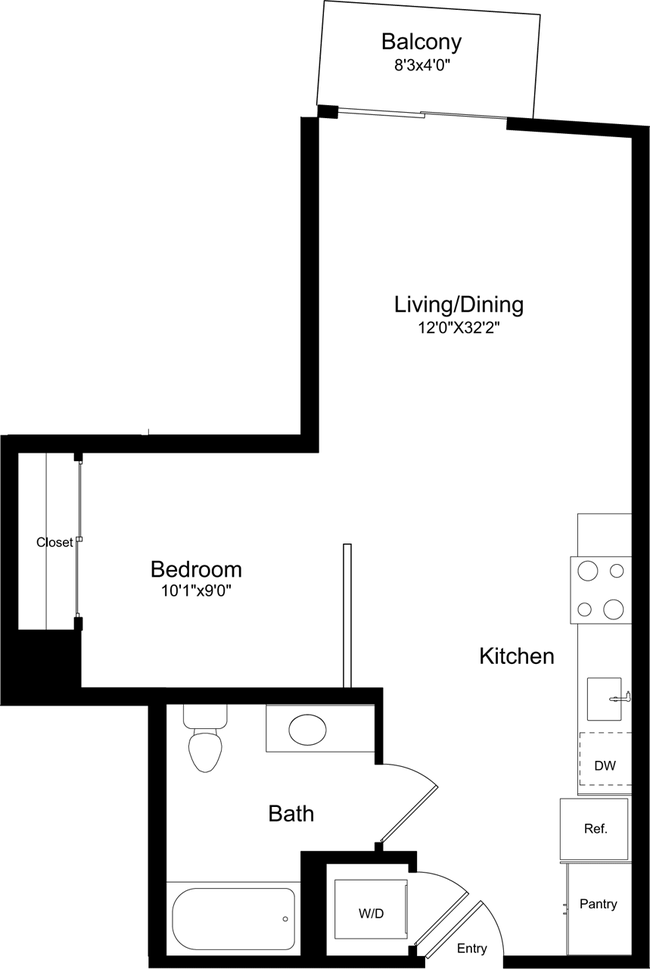 Floorplan - 855 Brannan