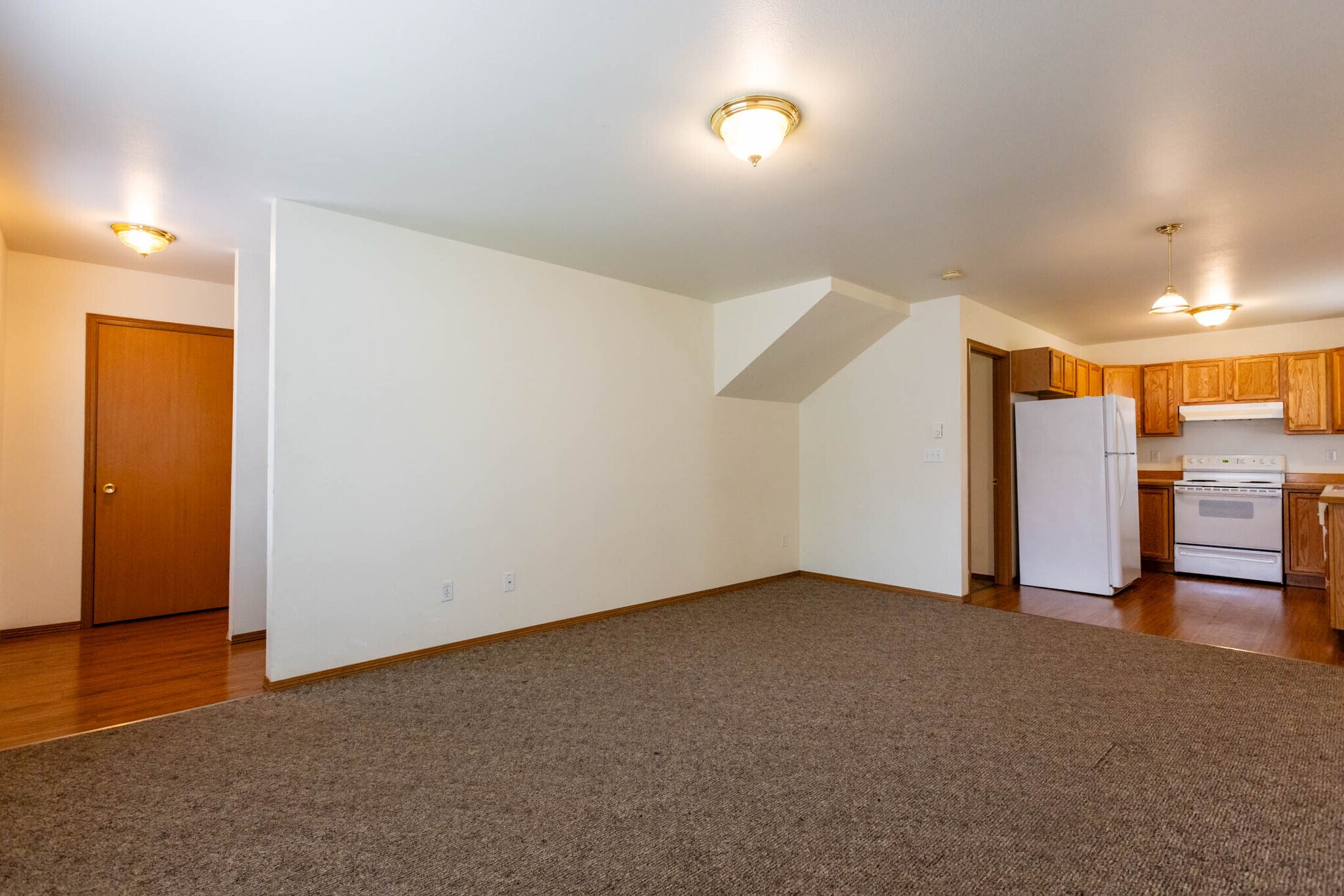 Entry, living room, kitchen - 1608 N Brook Ct