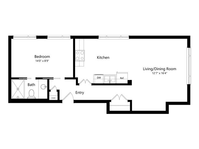 Floorplan - 1000 Green