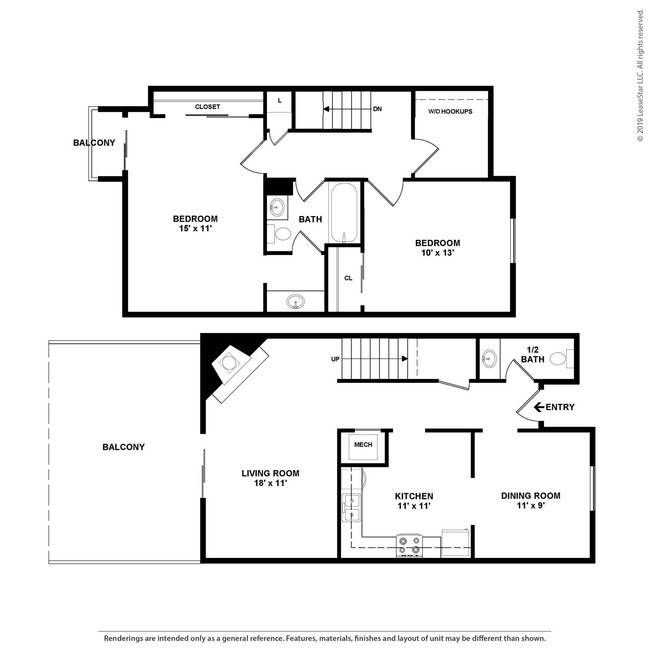 Floorplan - The Habitat Apartments