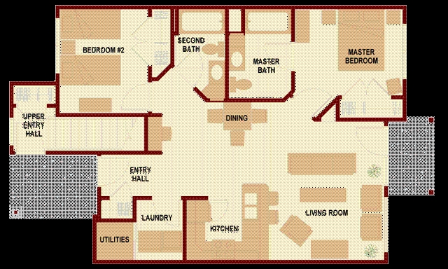 2BR/2BA - The Village at Rivers Edge Apartments