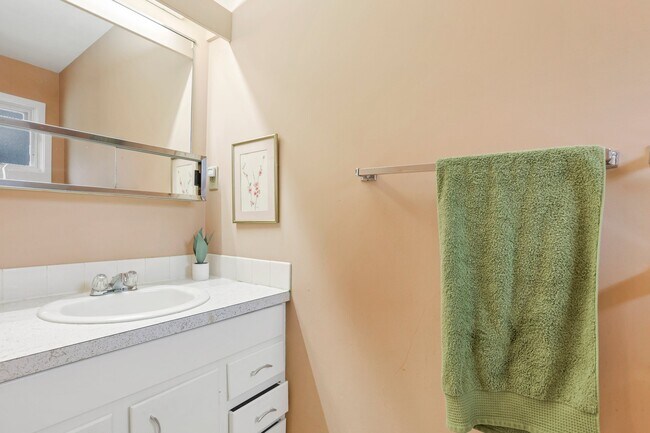 Half bath on ensuite to BR #2 - 162 Denison Dr