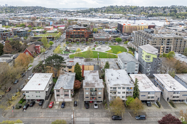 Aerial Photo - Karina Apartments