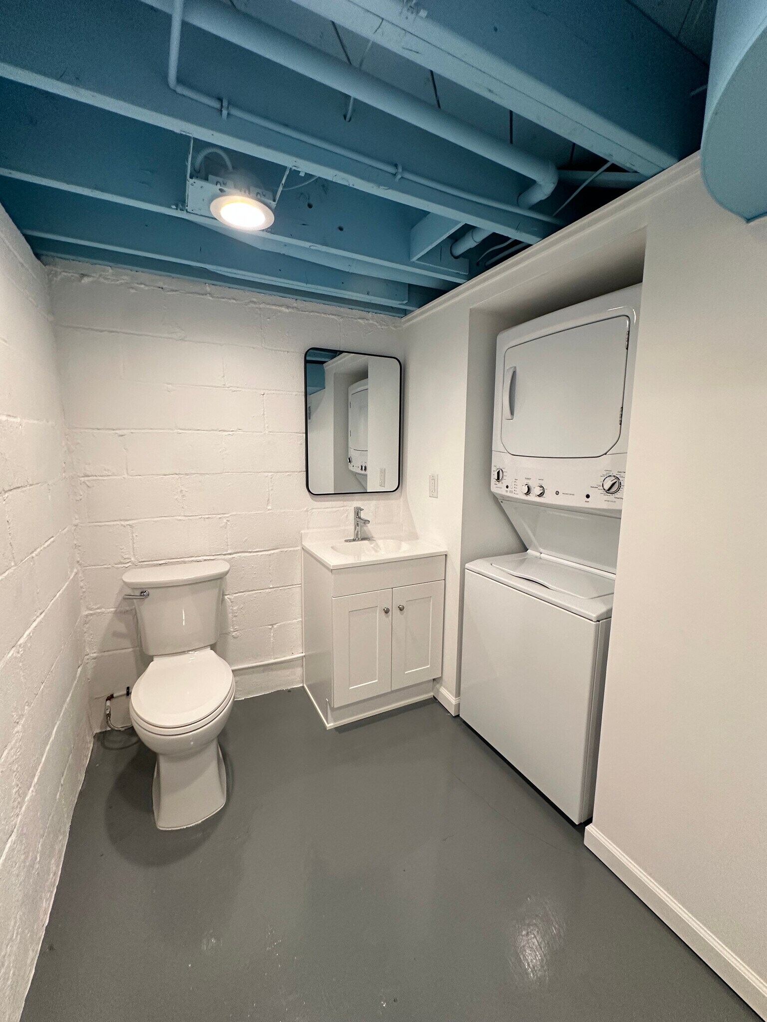 Laundry and second bath - 109 W 73rd St