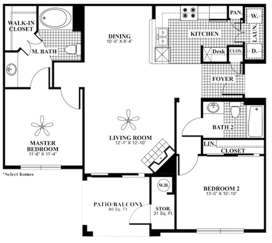 Floorplan - Granite Point