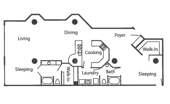 Floorplan - South Side On Lamar