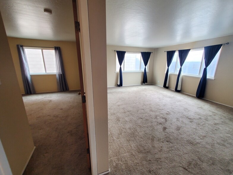 Primary bedroom and living room - 1220 La Playa St