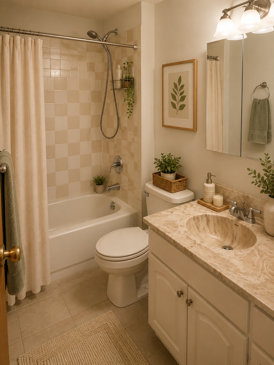 Hallway Bathroom - 1147 Miller Ln