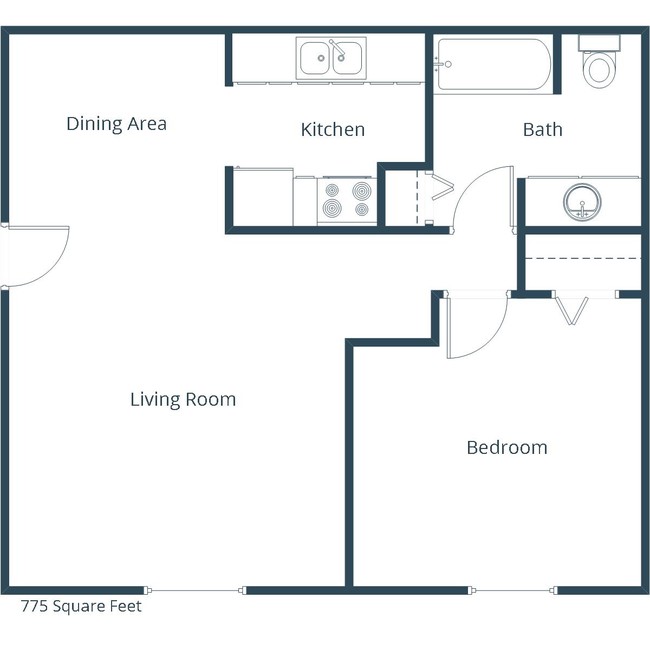 Floorplan - Riverpark Apartment Community
