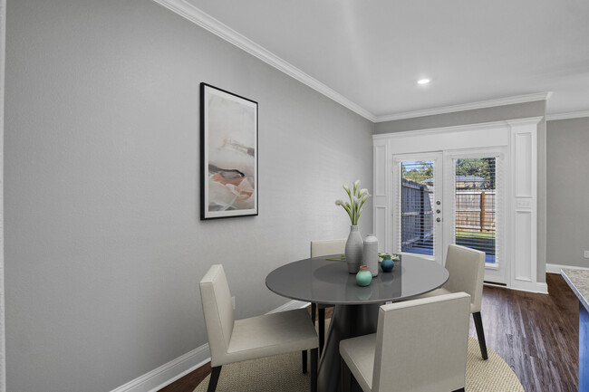 Dining Area - Virtual Staged - 10702 Washita Dr