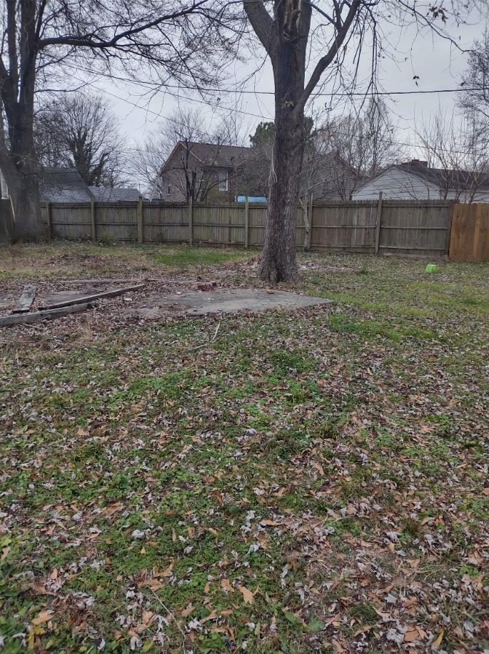 spacious back yard - 1819 Wells Station Rd